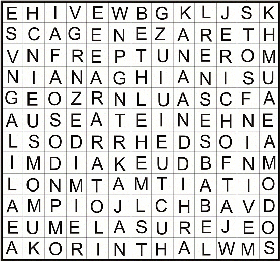 Kreuzwortpuzzle